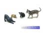 Preview: Hofkatzen im Set mit 4 Tieren