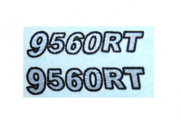 John Deere 9560RT Typenbeschriftung WAF