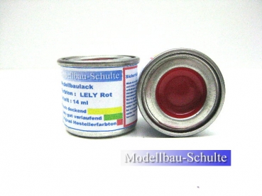 Schlepperlack Lely Rot 14ml