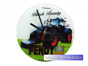 Wanduhr Fendt 936 Fario "Black Beauty"