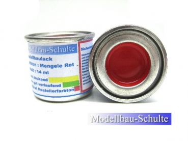 Schlepperlack Mengele Rot 14 ml