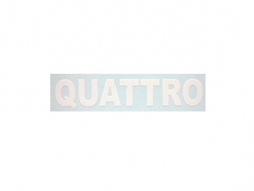 Brantner "QUATTRO" weiß auf WAF 35x7 mm