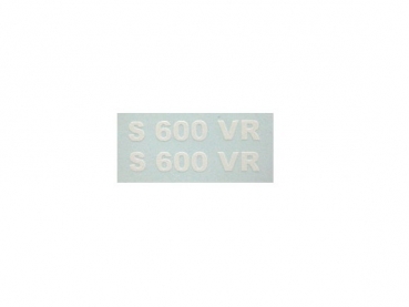 Mengele "S 600 VR" Weiß auf WAF 21,5x3,5 mm