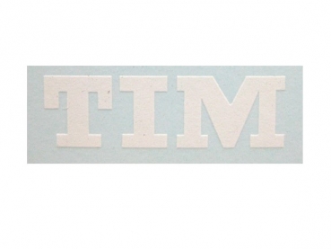 Thyregod "TIM"  Typenbeschriftung