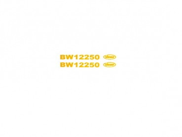 Vicon Gerätebeschriftung " BW 12250" im Satz