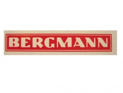 Bergmann Logo ohne Rahmen 26x4,2 mm
