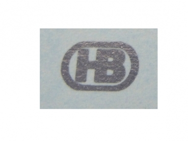 Brantner Logo geschlossen 12 x 7 mm Silber