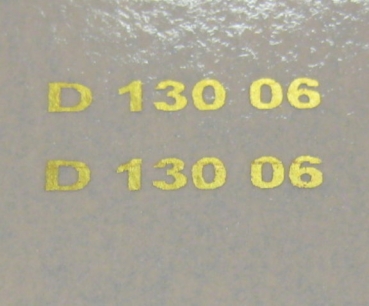 Deutz Schriftzug Gold 10x1,0 mm WAF