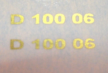 Deutz "100 06" Gold WAF 10x1,2 mm