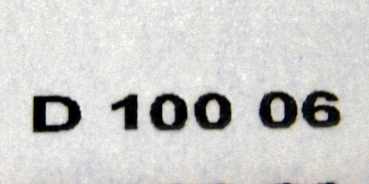 Deutz "100 06" schwarz WAF 10x1,2 mm