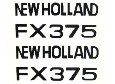 New Holland Typenbezeichnugn FX 375 Schwarz