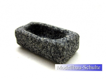 Futtertrog Granit 24,5 x 12 x 9 mm