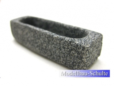 Futtertrog Granit 48,5 x 14 x 12 mm