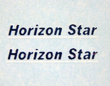 Geringhoff " Horizon Star" Typenaufkleber