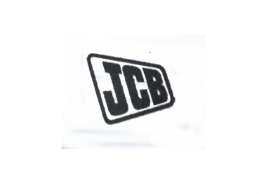 Logo JCB  8x6,5 mm schwarz