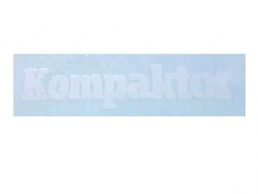 Lemken "Kompaktor" 11 x 2,5 mm Weiß auf WAF