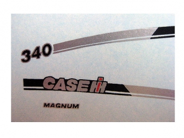 Case Magnum 340 Haubenbeschriftung
