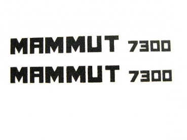 MAMMUT 7300 Typenbezeichnung 33 x 3,5 mm Schwarz WAF