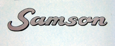 Samson Schriftzug 20x4,7 mm WAF