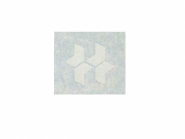 Howard "Logo" 5,8 x 5,0 mm Weiß auf WAF