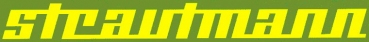 Strautmann Logo Gelb auf Grün 29x3,7 mm