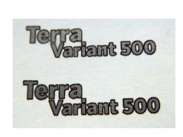 Typenbezeichnung "Terra Variant 500"