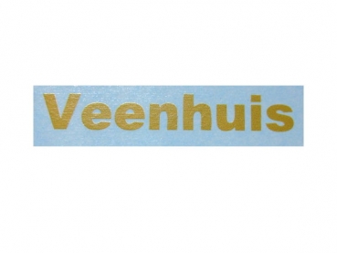 Veenhuis Schriftzug 45 x 7 mm auf WAF Melonengelb