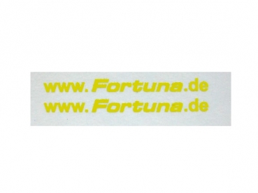 www.fortuna.de Beschriftung