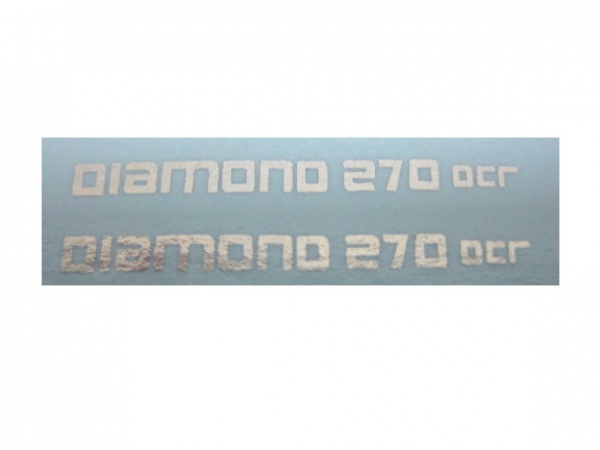 SAME Typenbeschriftung "Diamono 270ocr"