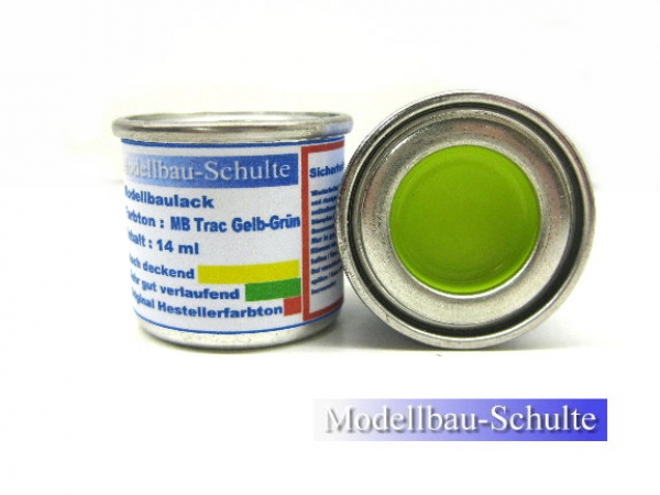 Schlepperlack MB Trac Gelbgrün 14 ml