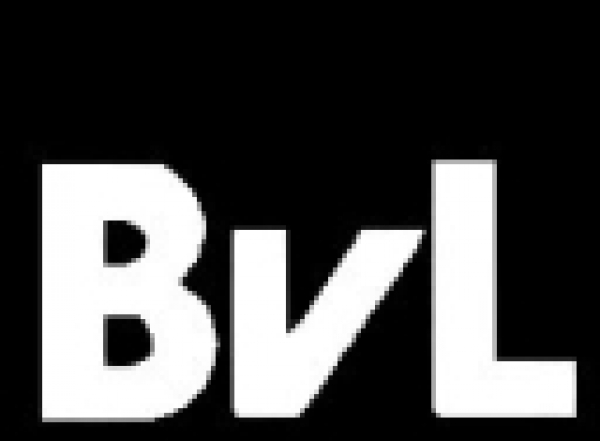 BVL Logo Weiß auf Schwarz 3,5x2,1 mm