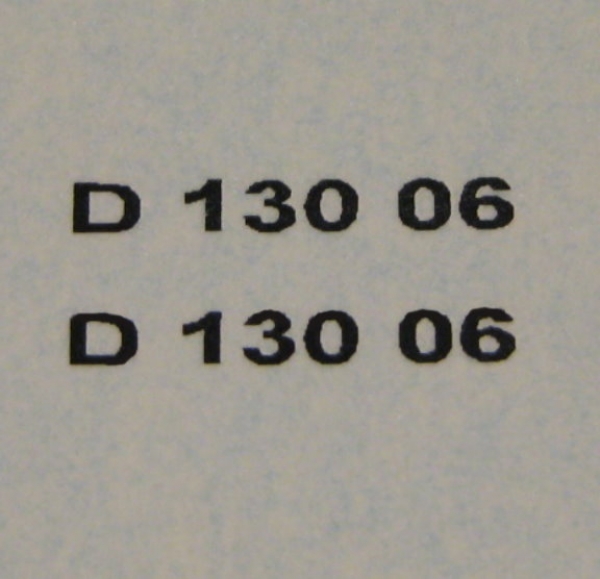 Deutz Schriftzug Schwarz 10x1,0 m auf WAF