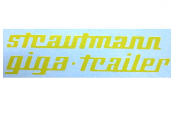 Strautmann "giga trailer " 48 x 12 mm gelb auf WAf