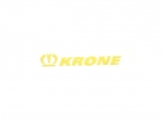 Krone Schriftzug mit Logo 16x3 mm Beige WAF