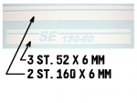 Decalset "SE 150-60" Version 1