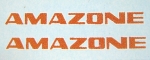Amazone 41x4 mm Orange mit weißem Rand WAF