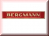Bergmann Schriftzug mit Rahmen 18x2,7 mm