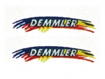 "DEMMLER" Logo ca. 17 x 4 mm WAF