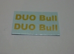 Schriftzug "DUOBULL" 20x3,5 mm WAF