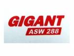 Gigant ASW 288 Rot auf WAF 26 x 9,5 mm