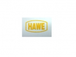"HAWE" Logo auf WAF ca. 12x7 mm