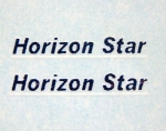 Geringhoff " Horizon Star" Typenaufkleber