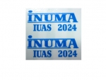 Inuma IUAS 2024 24,5 x 8,5 mm Blau WAF im Satz