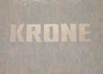 Alter Krone Schriftzug Weiß auf WAF 18x4,2 mm