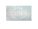 Kuhn Logo 10 x 6 mm weiß