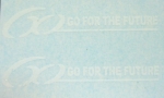Lely "Go for the Future" Weß auf WAF 25x5,2 mm im Satz