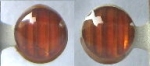 Scheinwerferimitat Rund Orange 1,5 mm