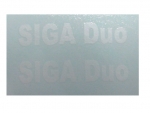 Typenbeschriftung " SIGA Duo" 15 x 3 mm WAF